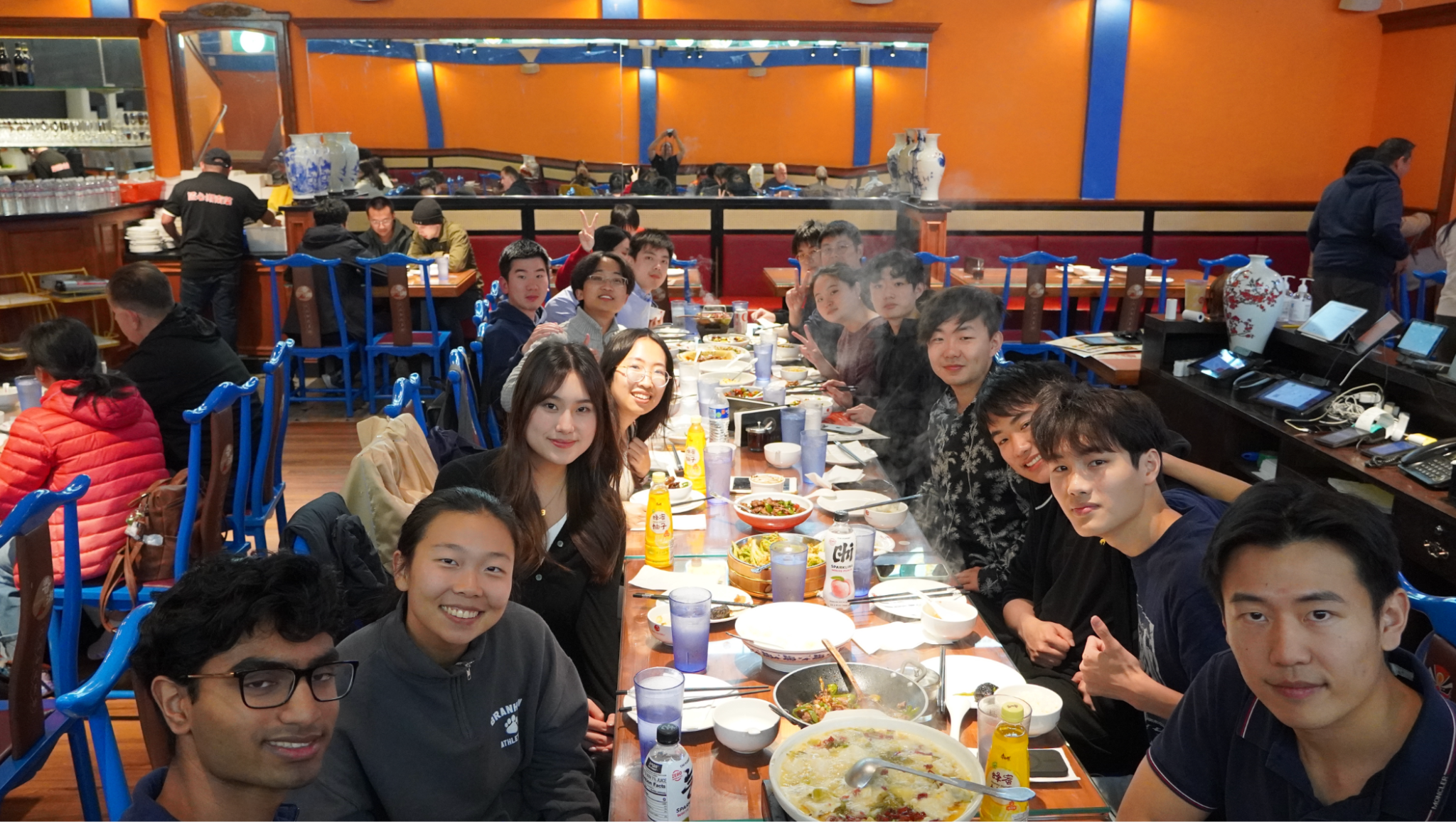 Bay Area Speech AI workshop participants sharing dinner